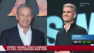 Disney Says Parks Chief Josh D’Amaro Will Succeed Iger as CEO