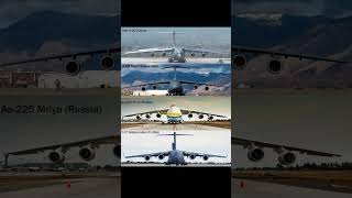 Xian Y-20🇨🇳,C-5M Super Galaxy🇺🇲,An-225 Mriya🇷🇺,C-17 Globemaster III 🇺🇲