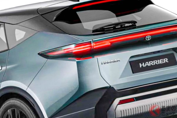トヨタ「新型ハリアー」まもなく登場!? 新たな「都市型高級SUV」は「斬新プリウス顔」採用でガソリンモデル廃止？ 精悍さ＆高級感アップの「次期クーペSUV」進化に期待大！ 人気「プレミアムモデル」どう変わるのか（くるまのニュース） - Yahoo!ニュース