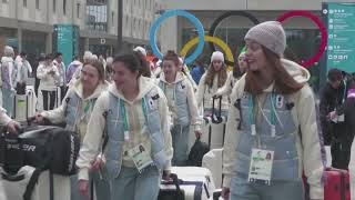 Athletes arrive as Milan's Olympic village gears up for Winter Games｜Milano Cortina 2026