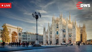 LIVE: Duomo Square Ready to Shine for Milano Cortina 2026 Winter Olympics Kickoff  | DWS News | AD14
