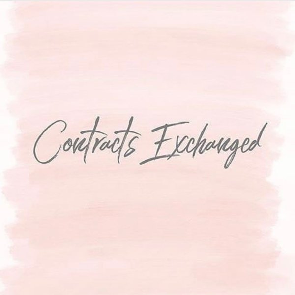 So yesterday I exchanged contracts! Super exciting, altho...