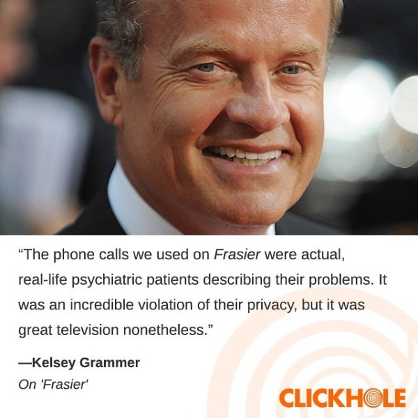 Kelsey Grammer said WHAT?! #TheySaidWHAT #KelseyGrammer #...