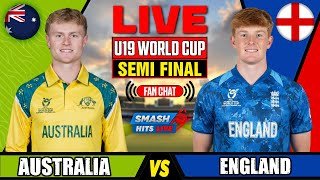 Live: Australia U19 vs England U19 | Semi Final Match - U19 World Cup 2026 | Live Score & Commentary