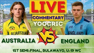 🔴 Australia vs England Live | AUS U19 vs ENG U19, u19 World Cup Scores & Commentary - YOOCRIC