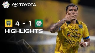 Al Taawoun inflict heavy loss 4-1 on Al Ettifaq 💥 | Powered by Toyota