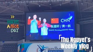 Cảm xúc tại vòng loại Olympic mùa Đông 2026 môn trượt băng nghệ thuật do #ISU tổ chức!