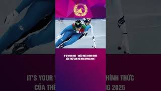 IT'S YOUR VIBE - KHẨU HIỆU CHÍNH THỨC CỦA THẾ VẬN HỘI MÙA ĐÔNG 2026