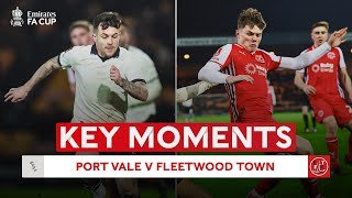 Port Vale v Fleetwood Town | Key Moments | Third Round | Emirates FA Cup 2025-26