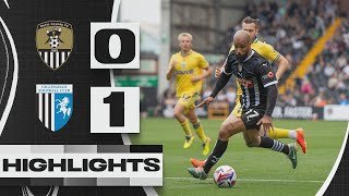HIGHLIGHTS | NOTTS COUNTY 0-1 GILLINGHAM