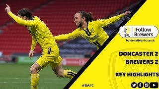 MATCH HIGHLIGHTS | Doncaster Rovers 2-2 Burton Albion