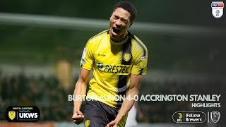 21/22 HIGHLIGHTS | Burton Albion 2-0 Doncaster Rovers