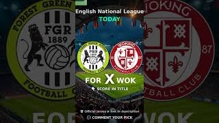 🔴 Ao vivo Forest Green Rovers 0 X 0 Woking - ⚽ 1º tempo - National League 2026 PLACAR AO VIVO