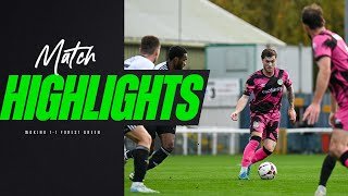 Match Highlights | Woking FC 1-1 Forest Green