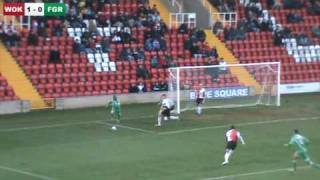 (12/12/09) Woking 1-0 Forest Green Rovers (Match Highlights)