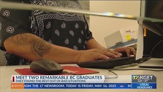 Two remarkable students at Bakersfield College graduate