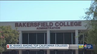 Bakersfield College ranks 3rd in degrees awarded among California Hispanic Serving Institutions