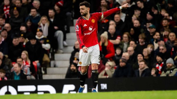 Where does Bruno Fernandes rank with this season’s assists?