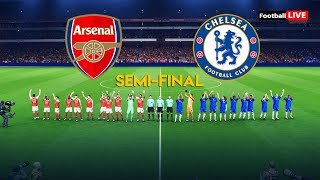 Arsenal vs Chelsea FC - Semi Final English Football Cup 2026 | Full Match All Goals | Simulation PES