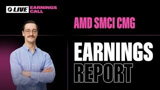 AMD Live Earnings Reaction 🚨 SMCI AMD CMG | Semiconductor and Tech Sector Report - February 3