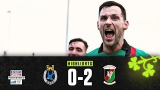 Hoban AGAIN! | Dungannon Swifts 0-2 Glentoran | #sportsdirectprem