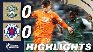 Hibernian 0-0 Rangers | HIGHLIGHTS | William Hill Premiership