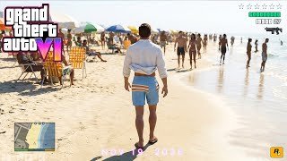 Grand Theft Auto VI Gameplay 2026 | GTA 6 Trailer 3 AI 4K Realistic View