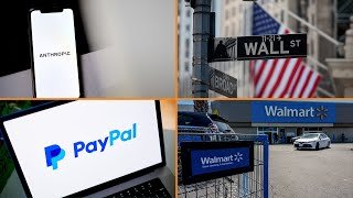 Anthropic's Legal AI Tool; PayPal Earnings Miss; Walmart Hits $1T Valuation: Bloomberg Money Minute