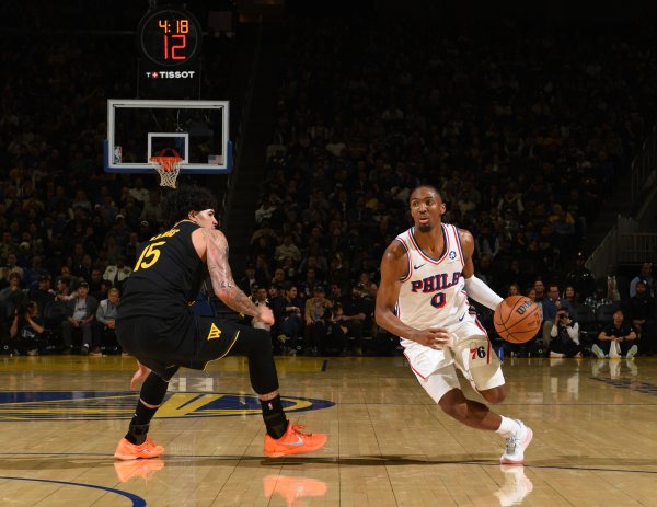 Warriors lose to 76ers with Steph Curry sidelined