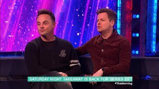 Ant & Dec (AKA Ant McPartlin, Declan Donnelly AKA PJ & Duncan) On This Morning [23.02.2024]