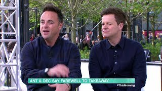 Ant & Dec (AKA Ant McPartlin, Dec Donnelly) Saturday Night Takeaway On This Morning [12.04.2024]