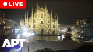LIVE | Milan’s Duomo Square Ahead of Milano Cortina 2026 Winter Olympics Opening | APT