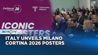 Italy Unveils Official Milano Cortina 2026 Olympic Posters