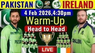 🔴Live: Pakistan vs Ireland 9th Warm-Up Match  | ICC T20 World Cup 2026 | Pak vs Ireland Match Live