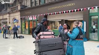 Glasgow to London train derails after 'hitting landslide at 80mph'