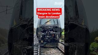 Glasgow to London train derails in Cumbria leaving four injured