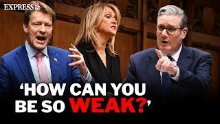 MPs STUNNED at Starmer's 'pathetic PANDERING' to China in Commons showdown