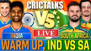 🔴 India v South Africa, Warm Up T20I, Cricket Live Match Today Score Commentary, T20 World Cup 2026