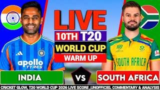 🔴Live: India vs South Africa, T20 World Cup Worm-Up | IND vs SA | live Score, Commentary & Analysis