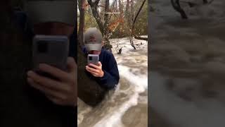 Wait there’s a flash flood warning? ⚠️ 🤔 #memes #shorts