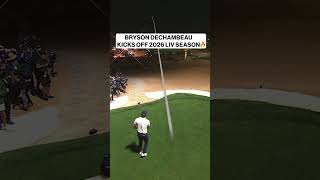 Bryson DeChambeau CRUSHES Drive to start 2026 LIV Season🔥#livgolf #brysondechambeau #drive #golf