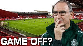 GAMES OFF? ABERDEEN VS CELTIC! DUNDEE VS MOTHERWELL! GAMES SET FOR PITCH INSPECTIONS