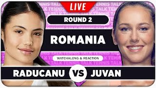 RADUCANU vs JUVAN • WTA Cluj-Napoca 2026 • LIVE Tennis Watchalong