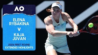 Elena Rybakina v Kaja Juvan Extended Highlights | Australian Open 2026 First Round