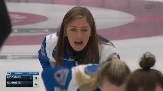 "Thank you, skipper!" Muirhead saves a disastrous end with perfect freeze against 4 vs Einarson