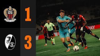 Résumé : OGC Nice - SC Fribourg (1-3) I J4 - Ligue Europa 2025-2026