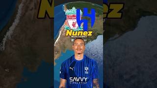 Darwin Núñez Career 🇺🇾 #football #nunez #alhilal #liverpool