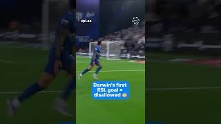 Darwin Núñez found the net on his Al Hilal league debut, but the goal didn’t stand ❌ #HILRIY#alhilal
