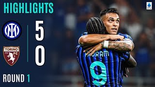 INTER-TORINO 5-0 | HIGHLIGHTS | Nerazzurri Kick Off Season in Style | Serie A 2025/26