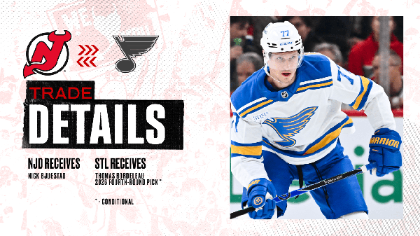 Devils Acquire Bjugstad | PRESS RELEASE | New Jersey Devils